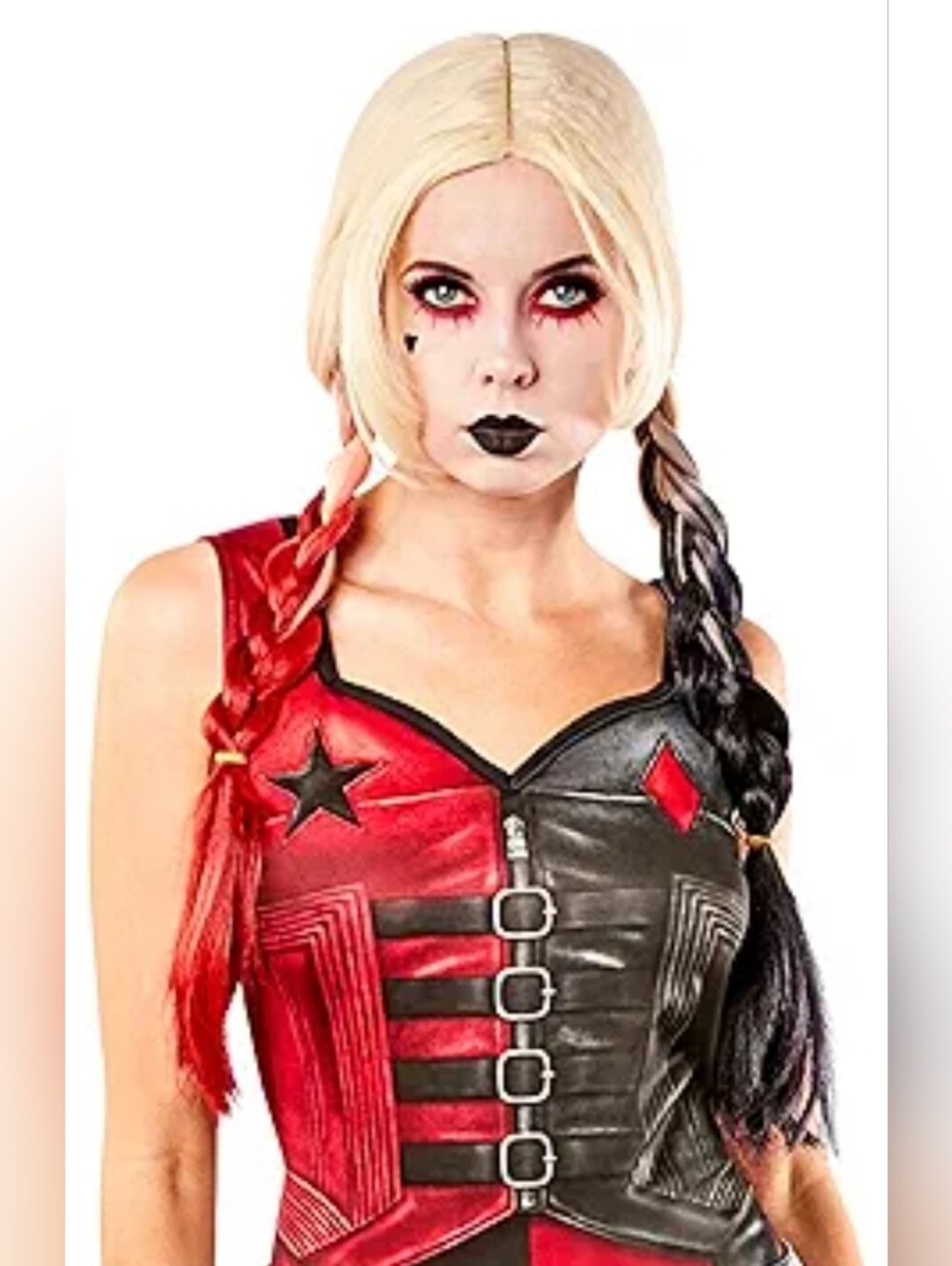 DC The Suicide Squad: Harley Quinn Wig for Adults, Women's One Size